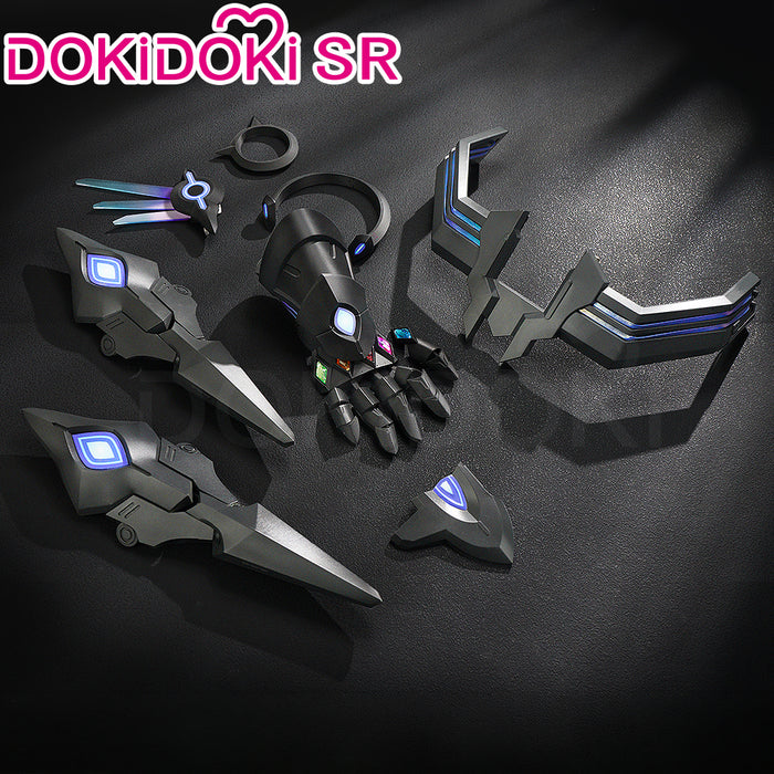 【Glowing】DokiDoki-SR Honkai: Star Rail Cosplay Silver Wolf LV.999 Costume / Tail Planarcadia SP