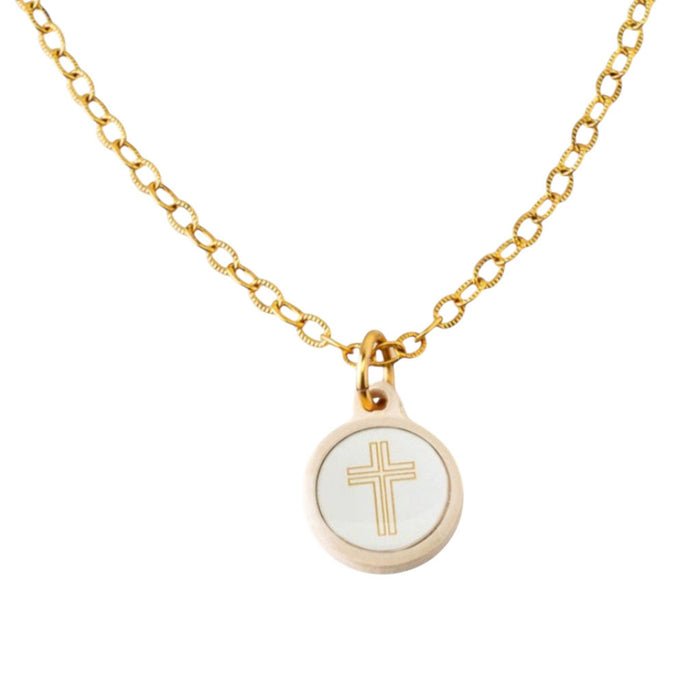 Gold + Cross | Tap To Pray® Survivor Series Necklace