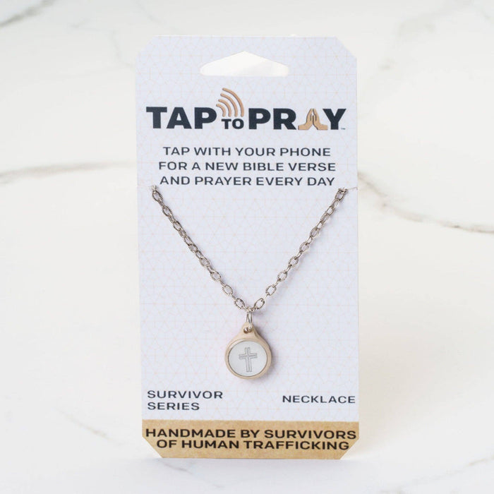 Gold + Cross | Tap To Pray® Survivor Series Necklace