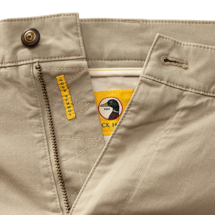 Gold School Chino Short 5” - Khaki