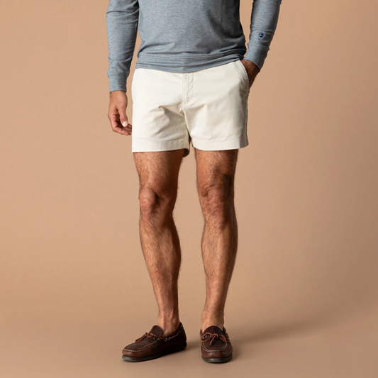 Gold School Chino Short 5” - Stone