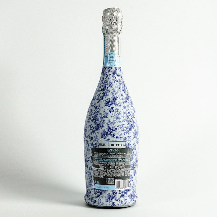 Grandmillenial Blue Floral - Prosecco