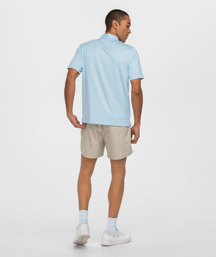 Grayton Heather Polo - Skyway