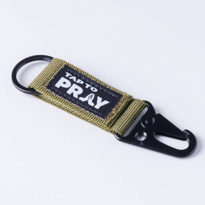 Green | Tap To Pray® Tactical Carabiner Keychain