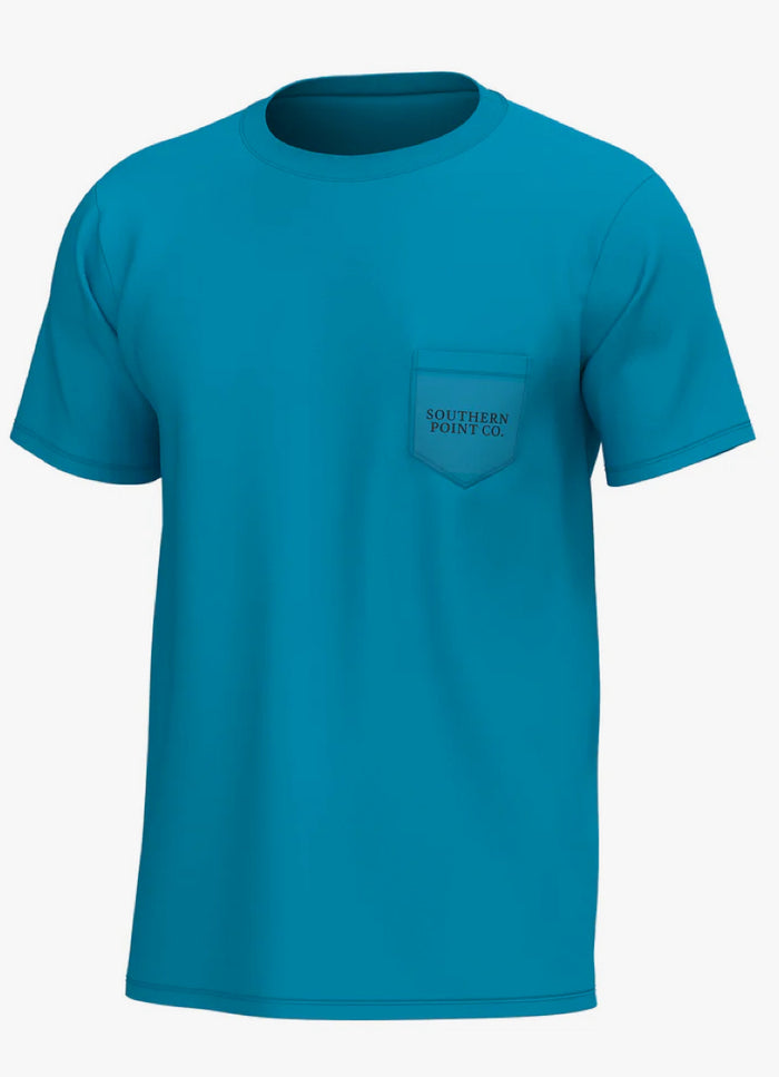 Greyton Golf Cart Tee - Blue