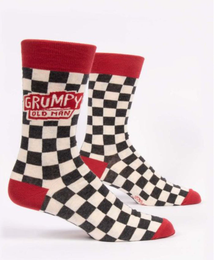 Grumpy Old Man Men's Crew Socks