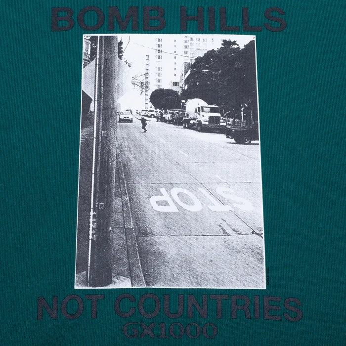 GX1000 - BOMB HILLS HOODIE - EMERALD