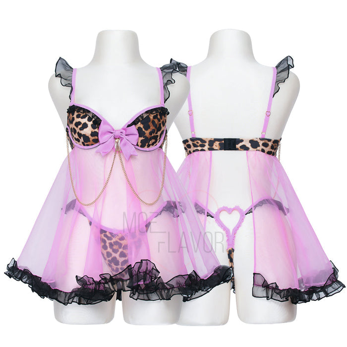 Gyaru Babydoll Lingerie Set - Sexy & Playful Anime Inspired Costume