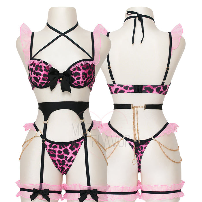 Gyaru Garter Lingerie Set – Sexy Anime Costume