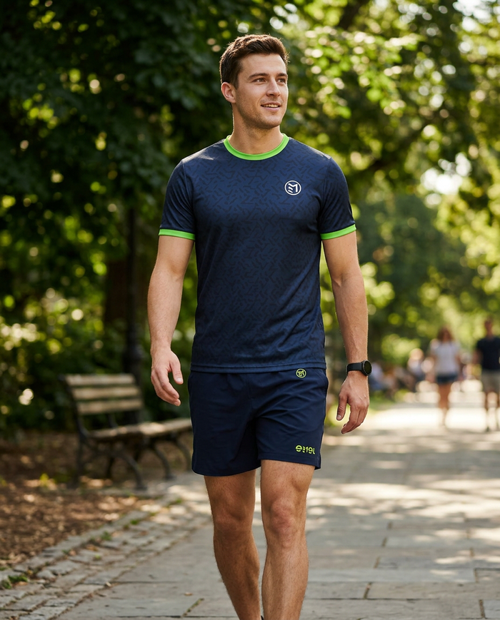 GYM SHORTS NAVY BLUE