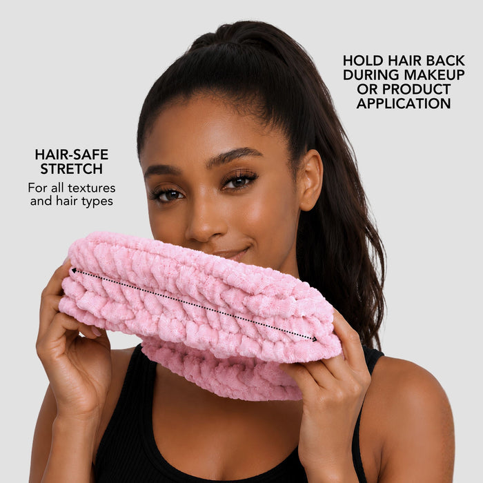 Hairbrella 2-in-1 Satin Spa Headband™