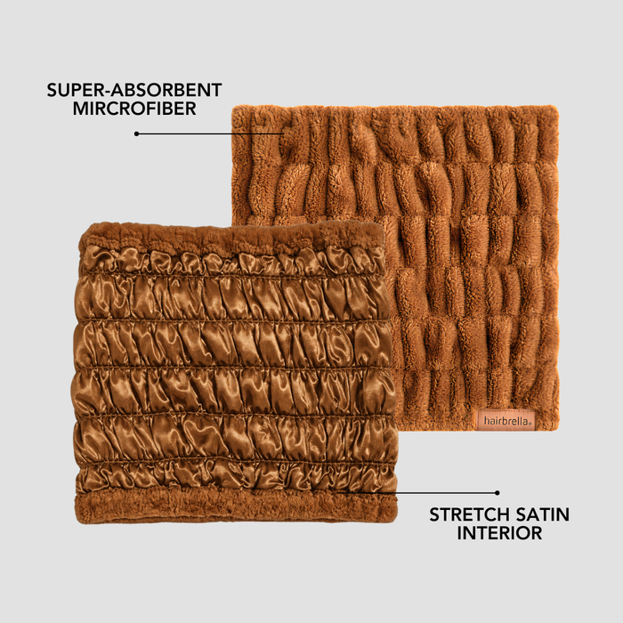 Hairbrella 2-in-1 Satin Spa Headband™