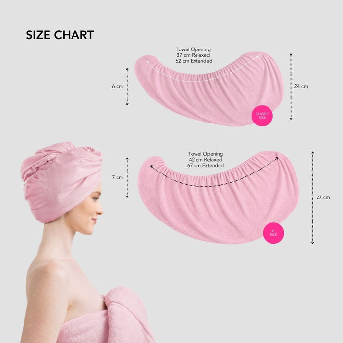 Hairbrella 2-in-1 Satin Twist Towel Turban