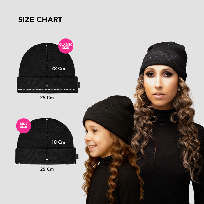 Hairbrella Classic Satin-Lined, Waterproof Beanie