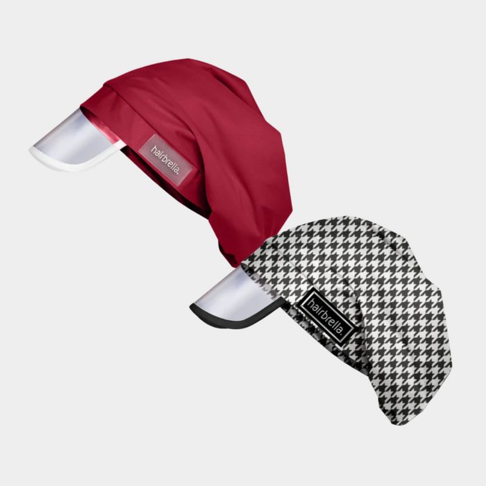 Cranberry / Houndstooth