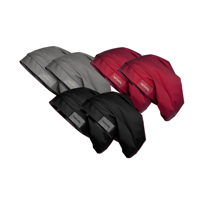 Mixed Colors (2 Black, 2 Paloma, 2 Cranberry)