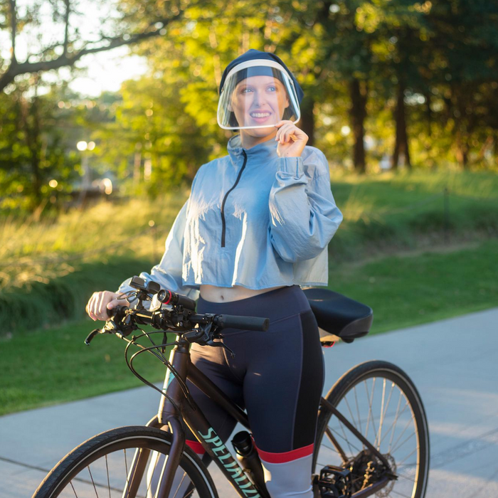 Hairbrella Pro XL Rain Hat + Face Shield Gifting Bundle (Buy 5, Get 1 Free)