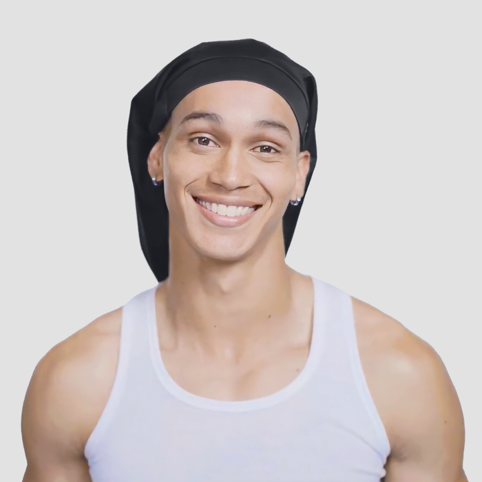 Hairbrella Satin-Lined Shower Cap for Men