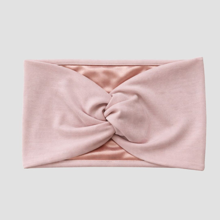 Hairbrella Satin-Lined Twist-Front Headband Bundle of 2