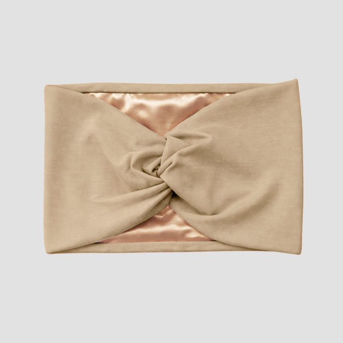 Hairbrella Satin-Lined Twist-Front Headband