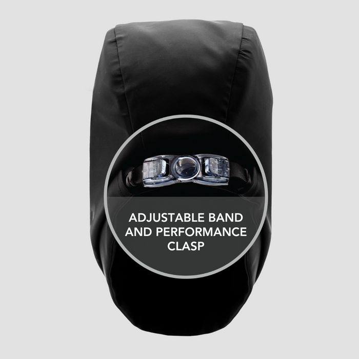 Hairbrella Satin-Lined Waterproof, Adjustable Kid's Swim Cap