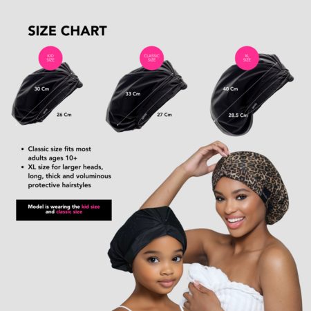 Hairbrella Satin-Lined Waterproof, Adjustable Shower Cap - Founder Friday Edition
