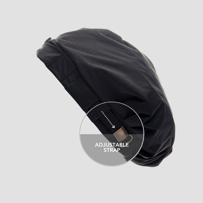 Hairbrella Satin-Lined Waterproof, Adjustable Shower Cap Men