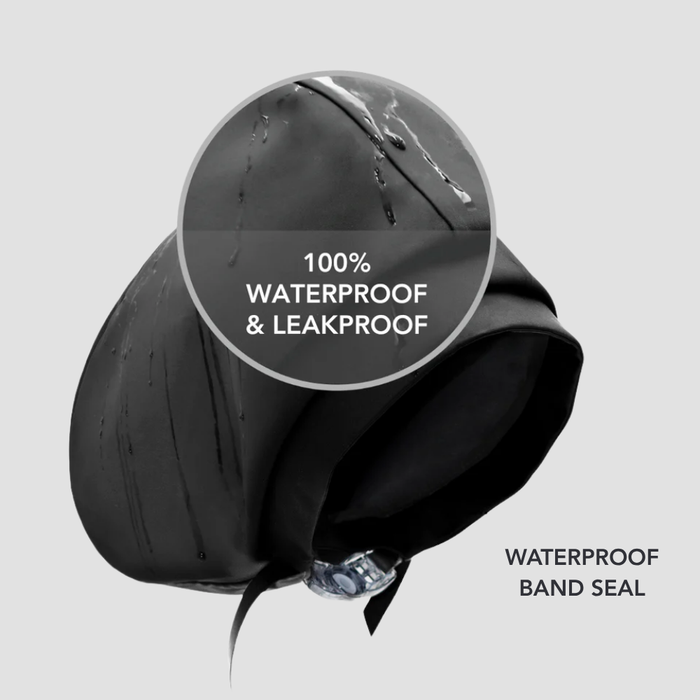 Hairbrella Satin-Lined Waterproof, Adjustable Sport Swim Cap, Bundle (2)