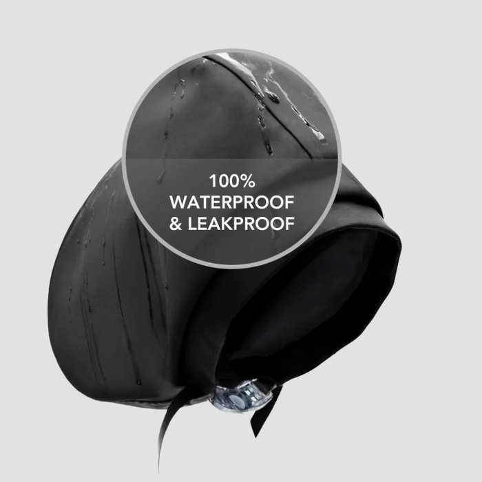 Hairbrella Satin-Lined Waterproof, Adjustable Swim Cap, Bundle (2)