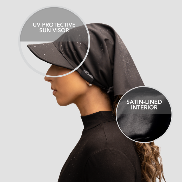 Hairbrella Satin-Lined, Waterproof Bandana Sport