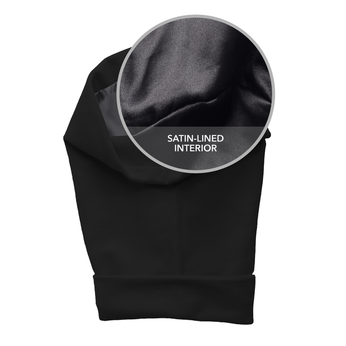Hairbrella Satin Lined, Waterproof Infinity Rain Scarf - Bundle (2)