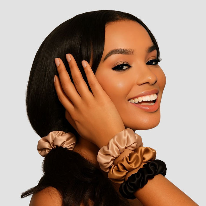 Hairbrella Satin Scrunchies