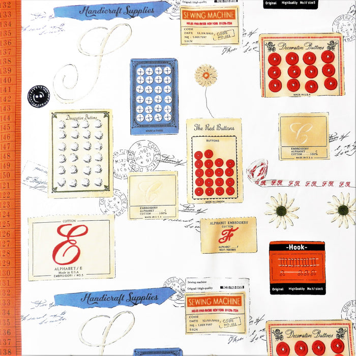 Handicraft Materials - White - Suzuko Koseki - Yuwa