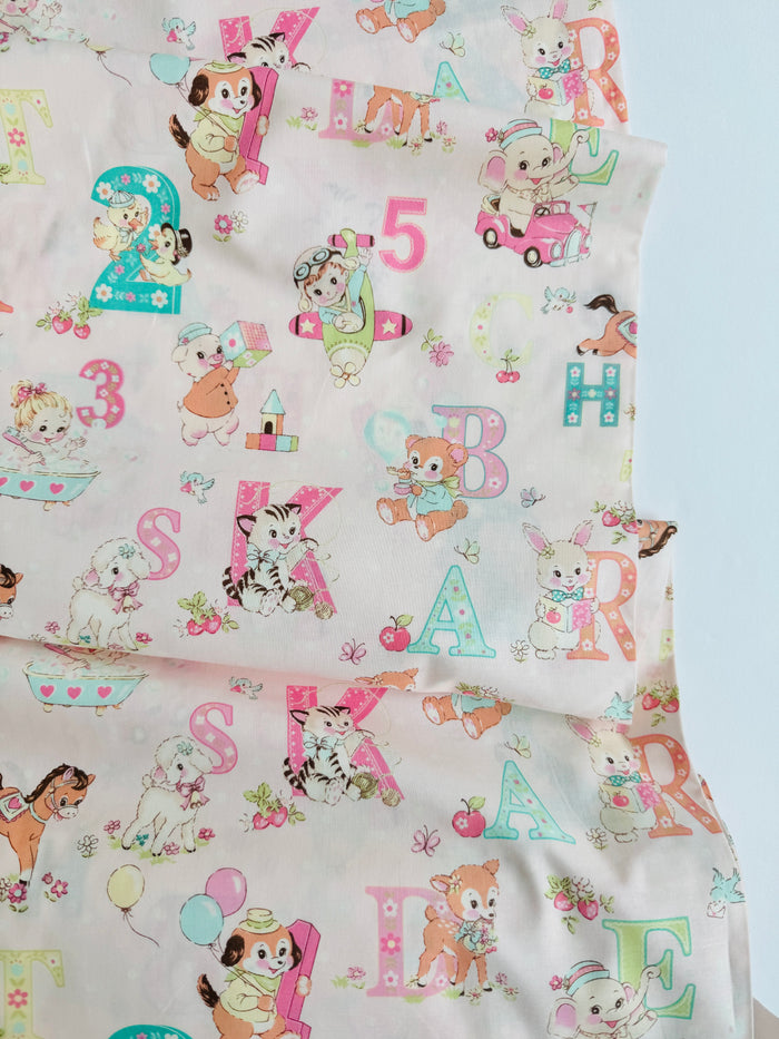 Happy Baby - Light Pink - Atsuko Matsuyama - 30's Collection - Yuwa