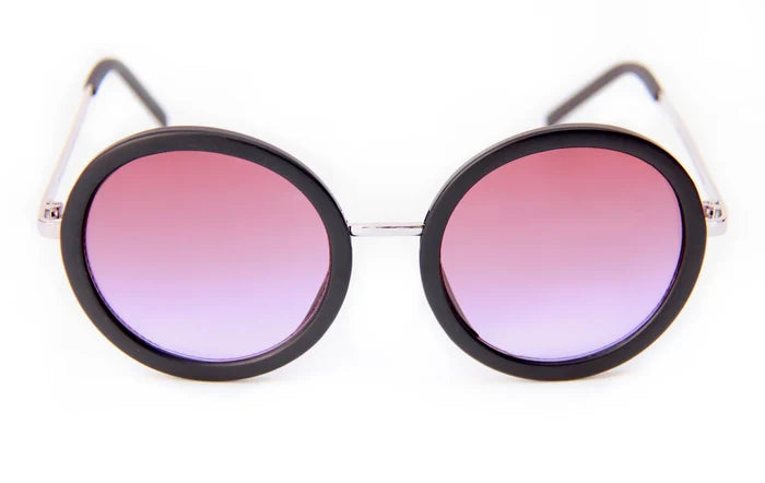 HAPPY HOUR - SQUARES (MATTE BLACK/PURPLE FADE)