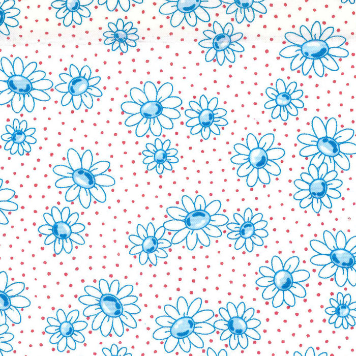 Happy Memories - Daisy - White/Blue - Sojitsu