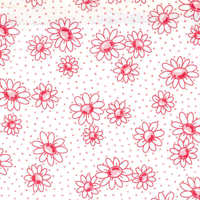 Happy Memories - Daisy - White/Red - Sojitsu