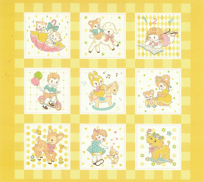 Happy Message 30's - Happy Message Panel -  Yellow- Atsuko Matsuyama - Sojitsu