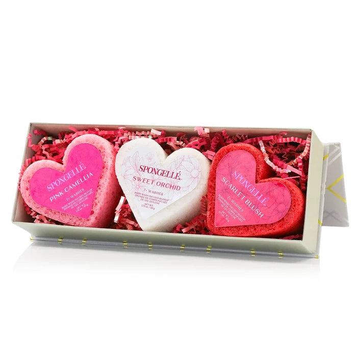 Heart Buffer Travel Trio Set-Spongelli