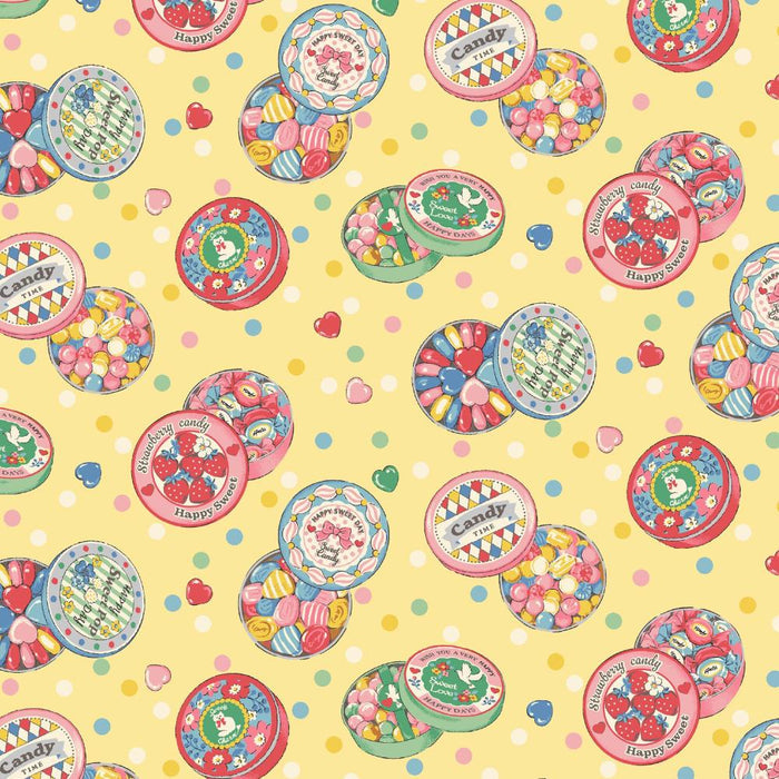 Hello Again 3 - Candy Dots - Yellow - Quilt Gate