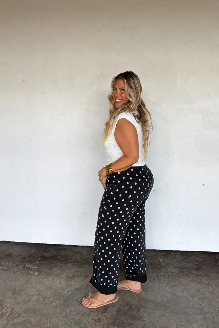 Hocus Pocus Dot Jeans // VERY LIMITED STOCK