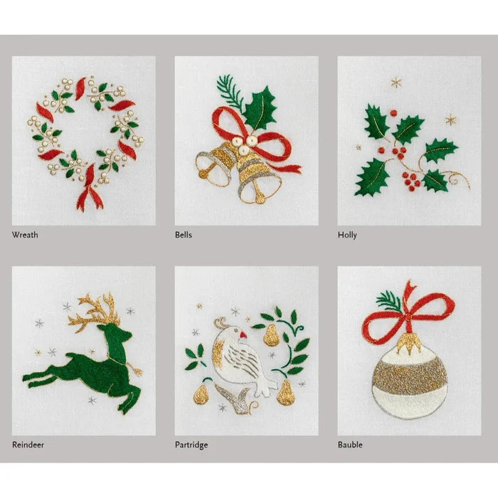 Holiday Dinner Napkins, Set of 4