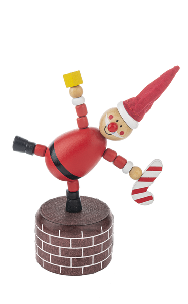 Holiday Wooden Push-Up Puppets