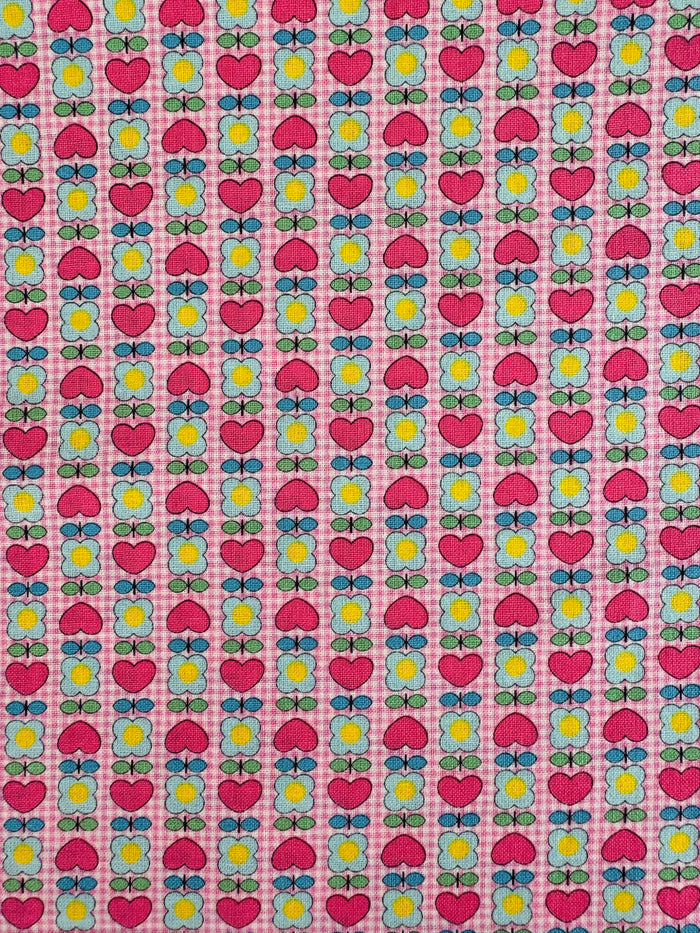 Honey Tune - Petit Heart Flower - Pink (A) - Koko Seki