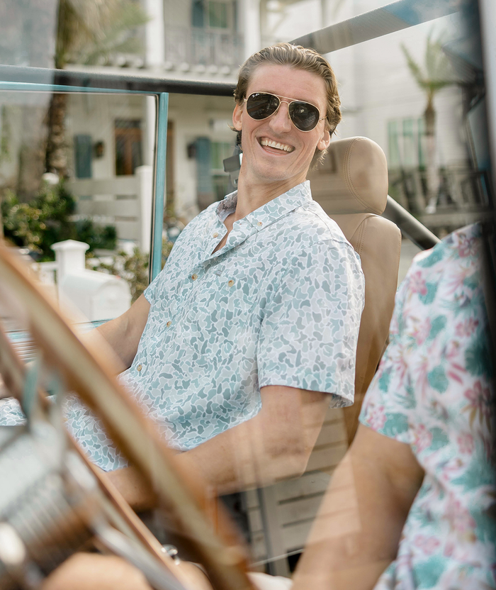 Hooked On Camo Baja Shirt