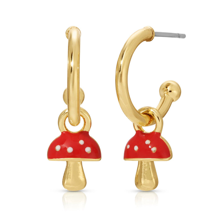 Hoops with Drop - Mushroom