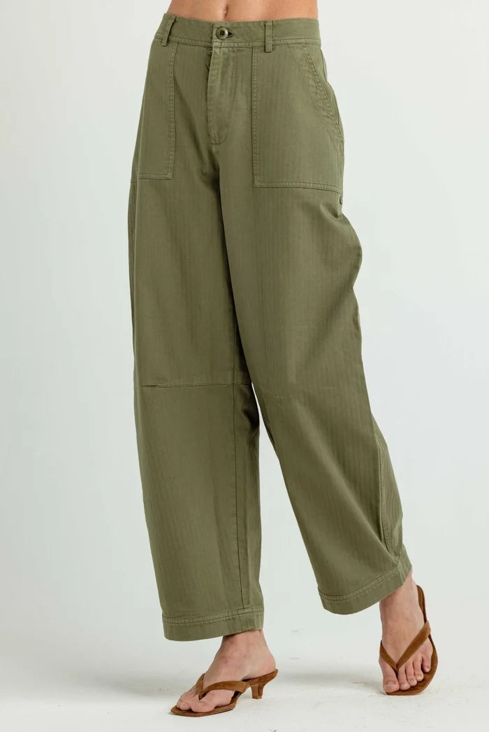 Huck Pants-Olivine
