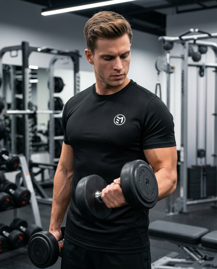 ICON GYM SHIRT BLACK