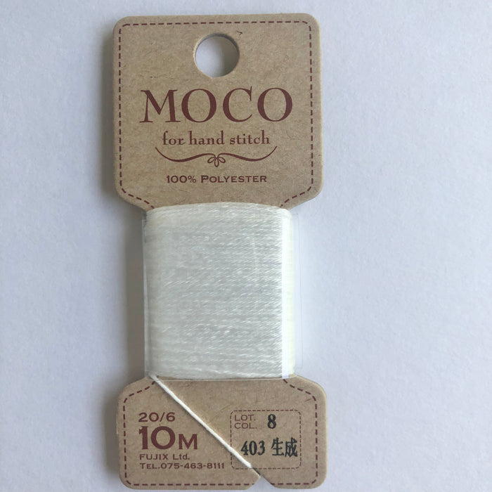 Moco Stitch Thread - White - Moco