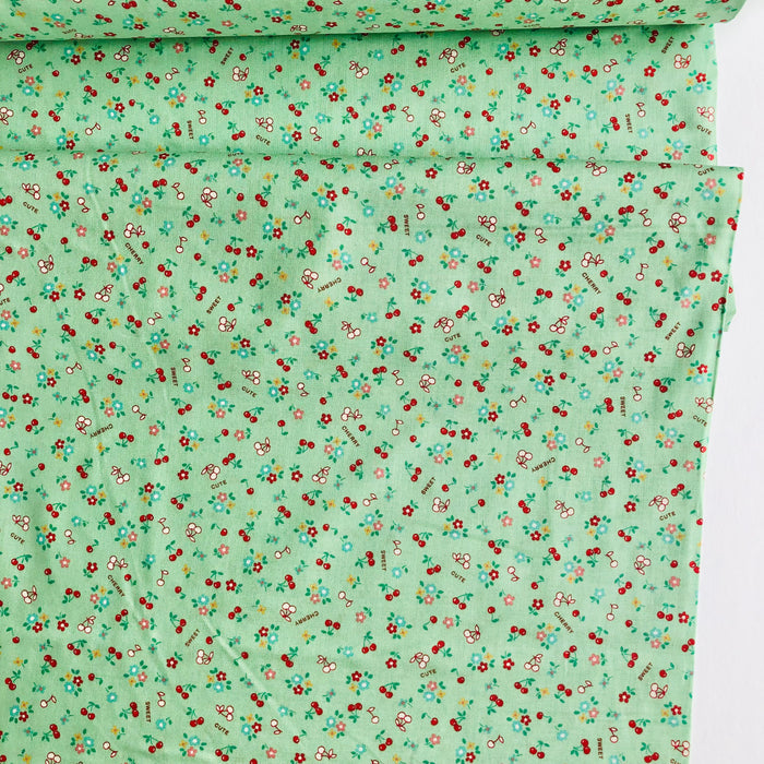 Mini Mini Cherry (Exclusive) - Mint - Atsuko Matsuyama - 30's Collection - Yuwa